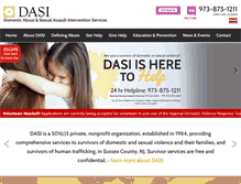 Tablet Screenshot of dasi.org